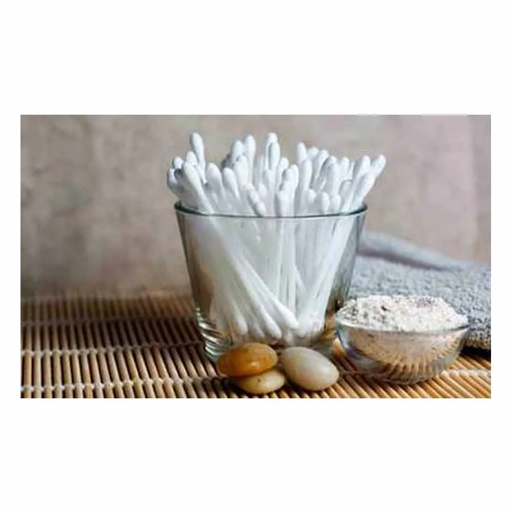 1100 Ct Cotton Swabs Double Tipped Q Tip Clean Ear Wax Makeup Applicator Remover
