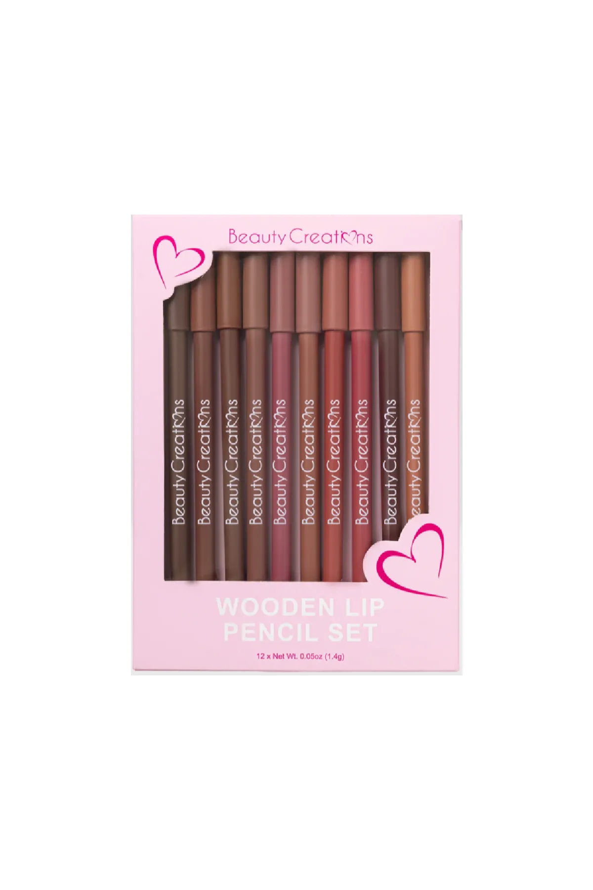 Beauty Creations Lip Liner Set (12 Pack)