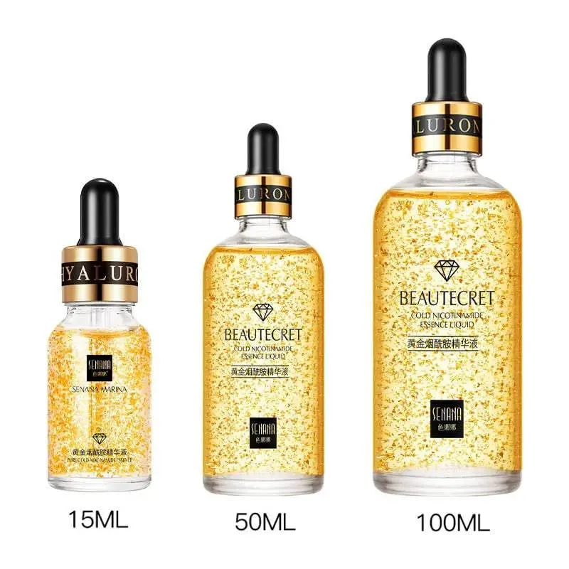 Face Essence Moisturizing Anti-aging&amp;Wrinkle Hyaluronic Acid Serum Shrinks Pores Repairs Dry Loose Skin