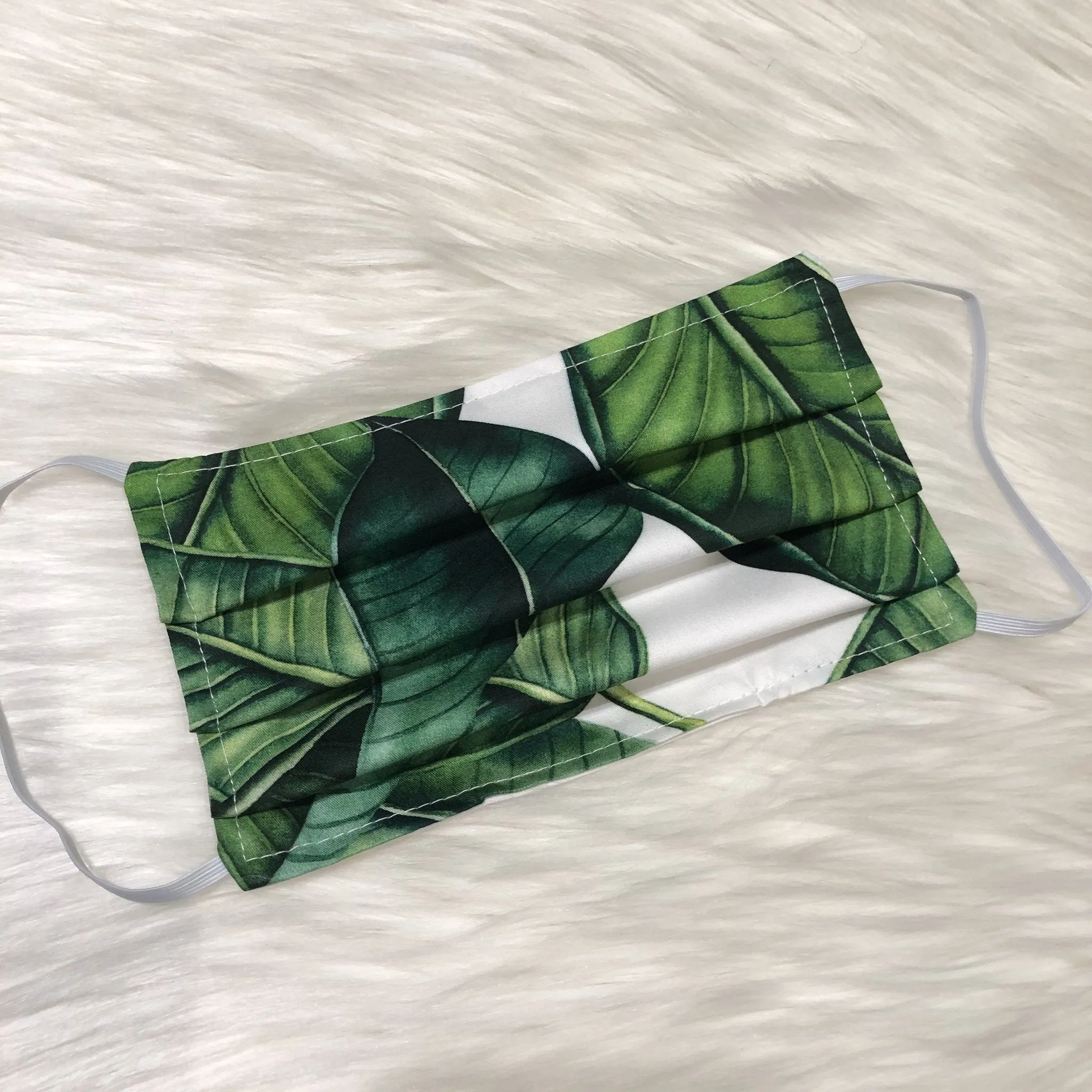 Face Mask - Banana Leaves