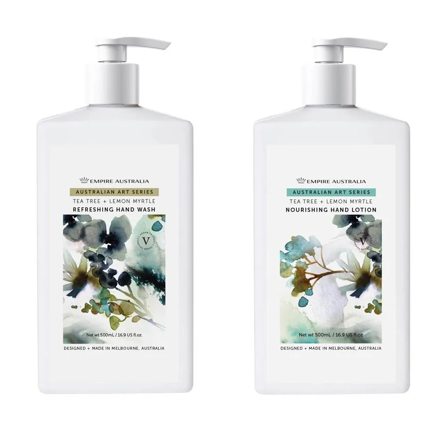 Hand Care Duo Set - Tea Tree & Lemon Myrtle