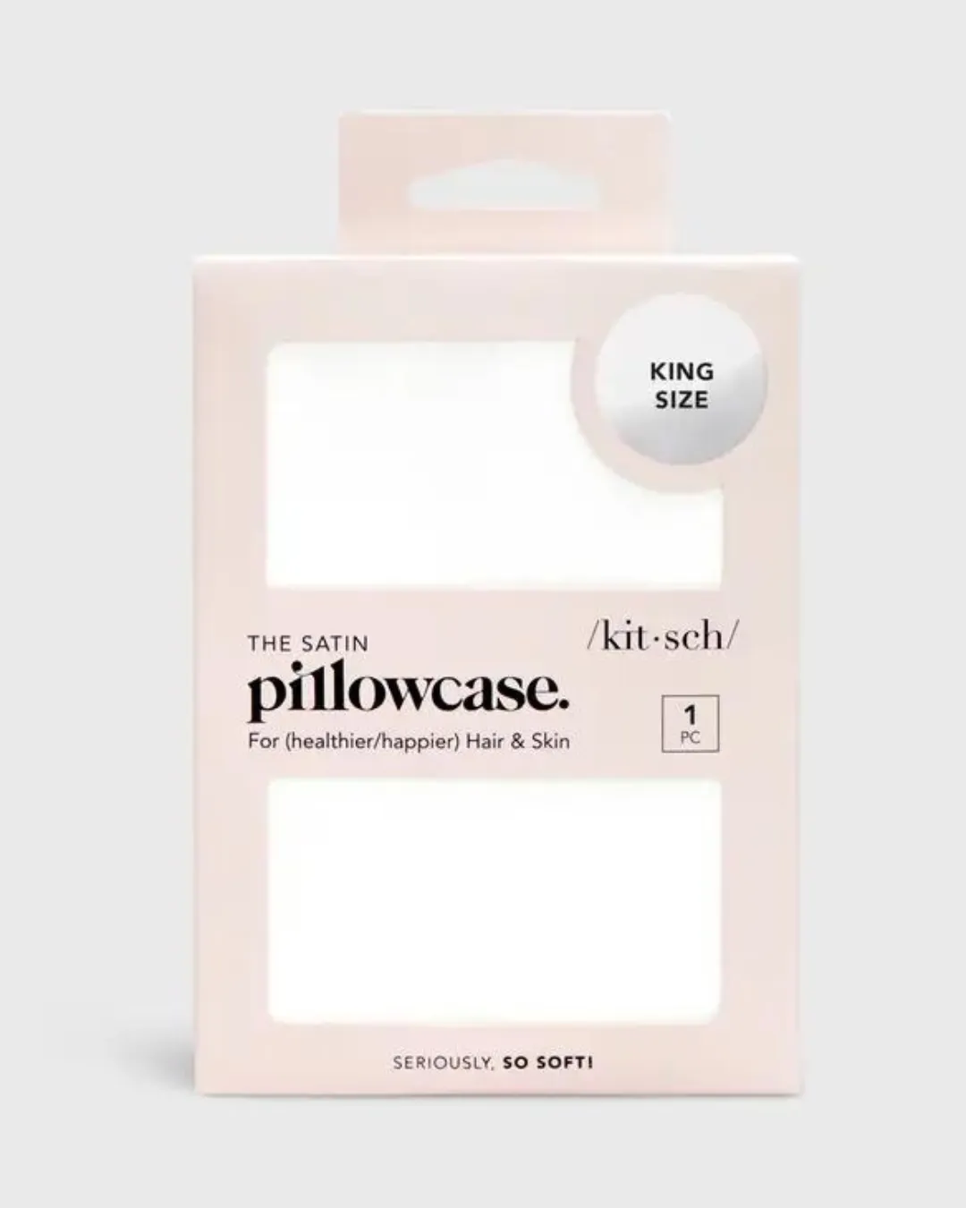 King Pillowcase in Ivory // Kitsch