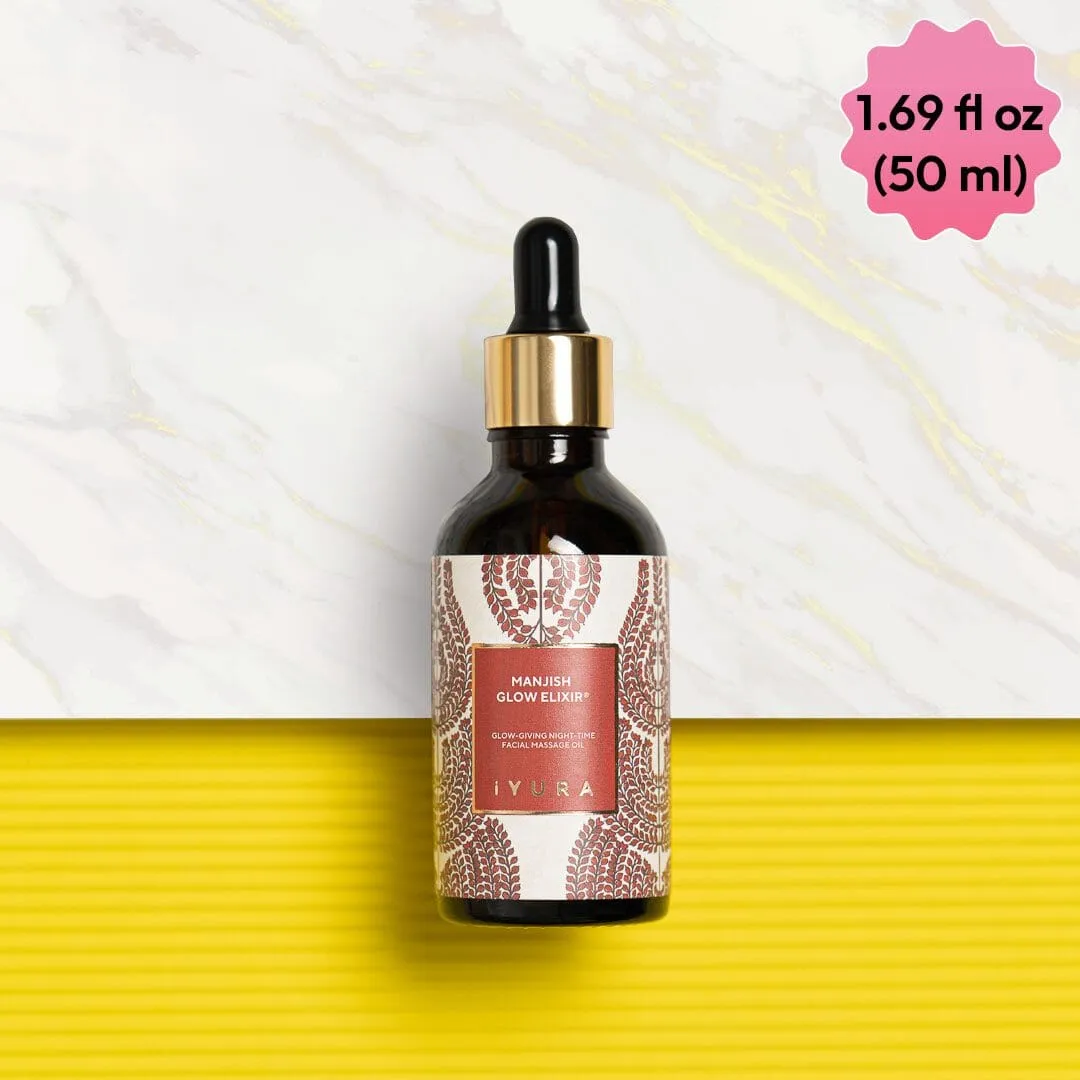 Manjish Glow Elixir - Ayurvedic Face Oil