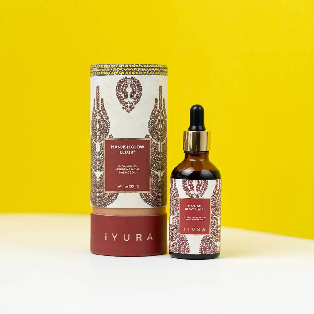 Manjish Glow Elixir - Ayurvedic Face Oil