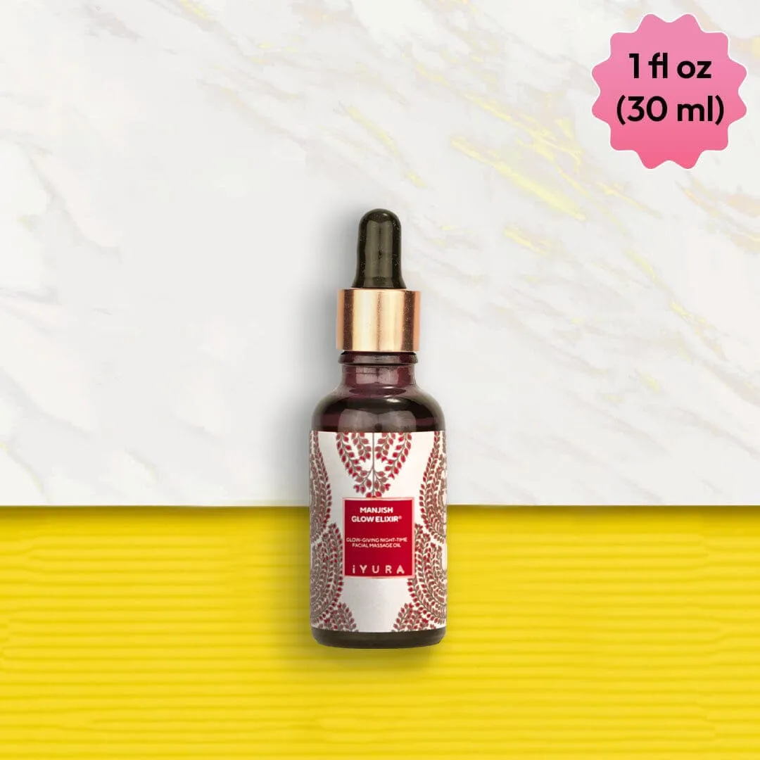 Manjish Glow Elixir - Ayurvedic Face Oil