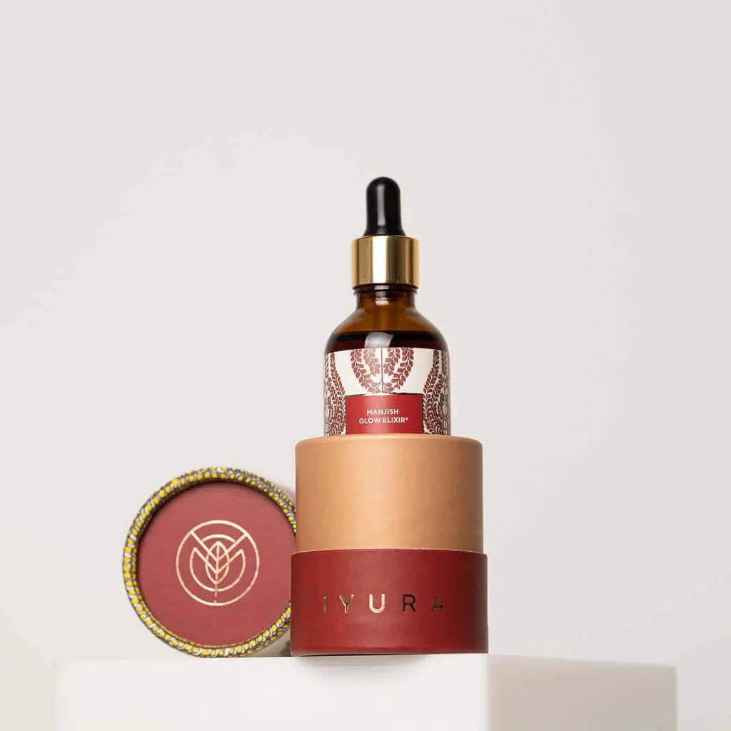 Manjish Glow Elixir - Ayurvedic Face Oil