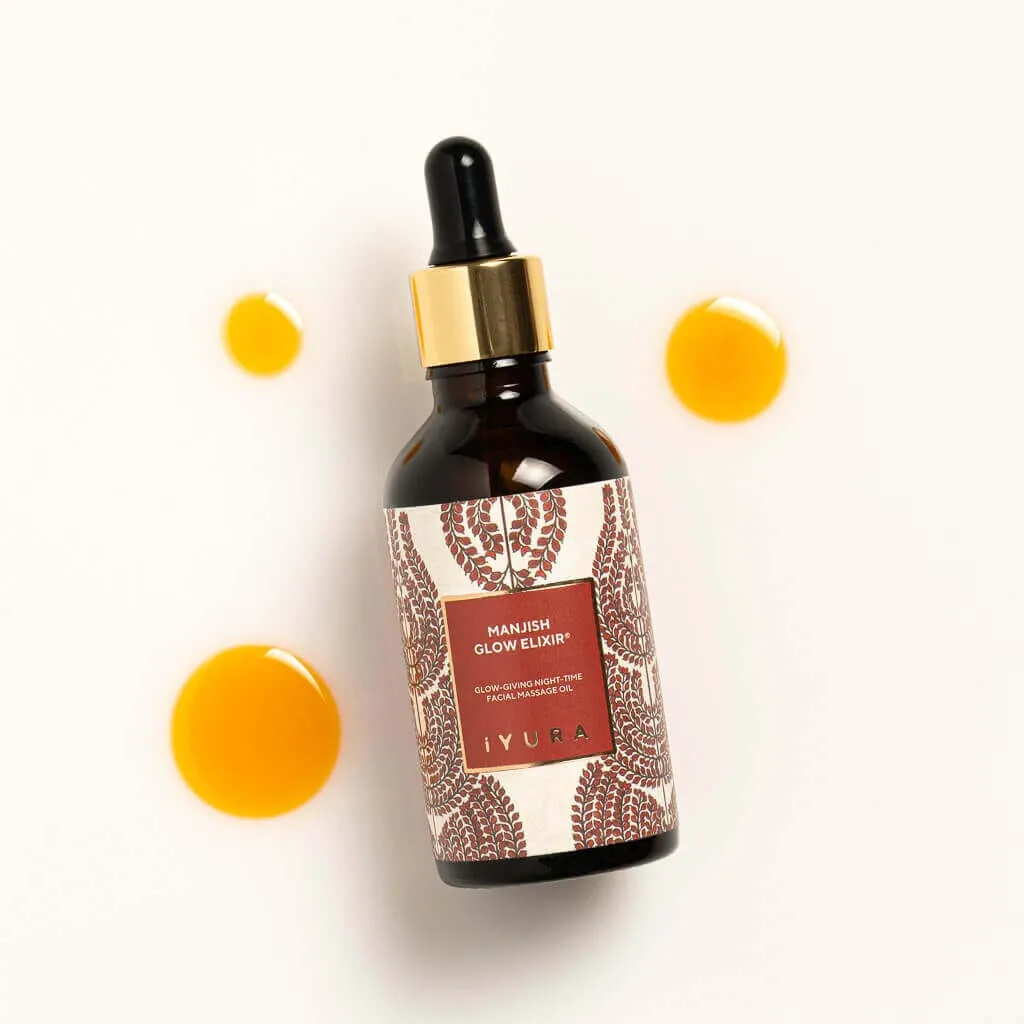 Manjish Glow Elixir - Ayurvedic Face Oil