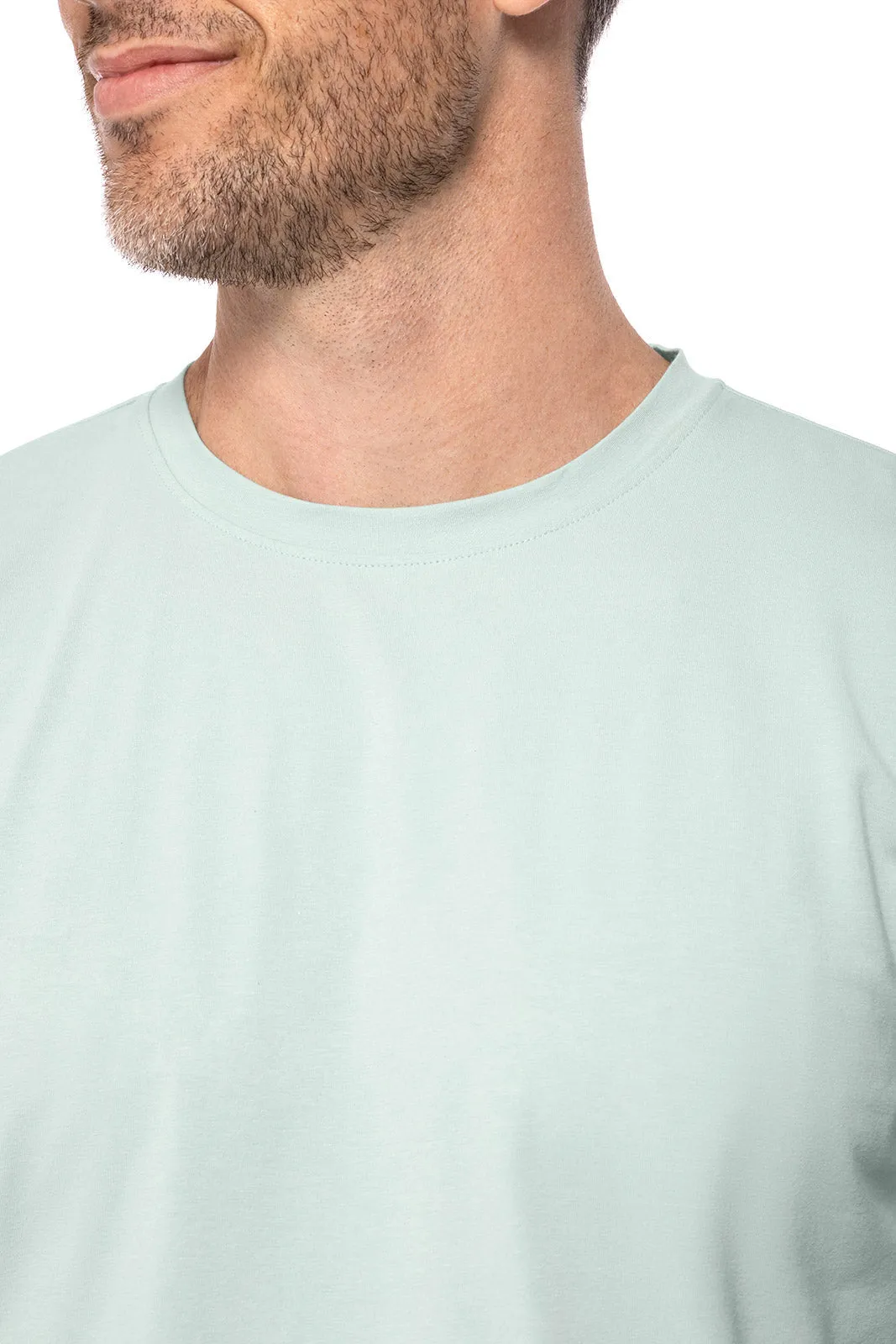 Men's Morada Everyday Long Sleeve T-Shirt | Misty Aqua
