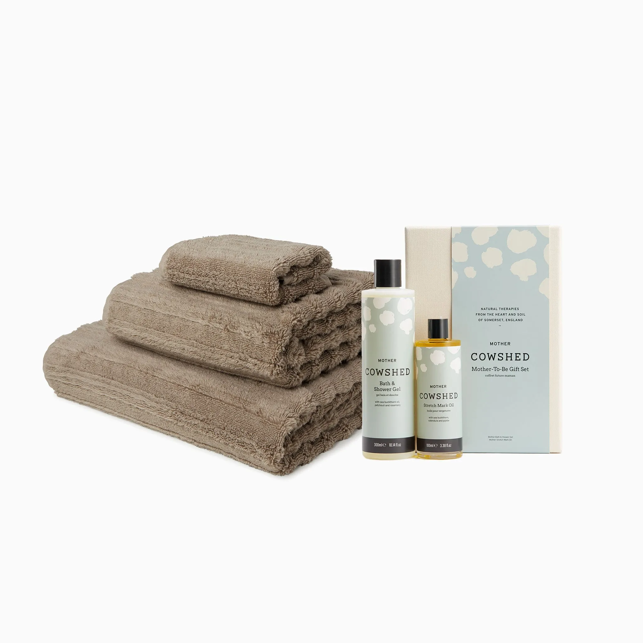 MORI Towels and Cowshed Mum-to-Be Gift Set