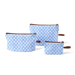 OiOi Packing Trio - Blue Check