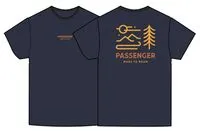Phoenix Organic Cotton T-Shirt - Rich Navy