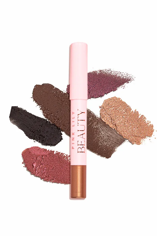 Pink Lily Beauty Eye Want It All Multi Eyeshadow and Eyeliner - Copper Rose FINAL SALE FINAL SALE