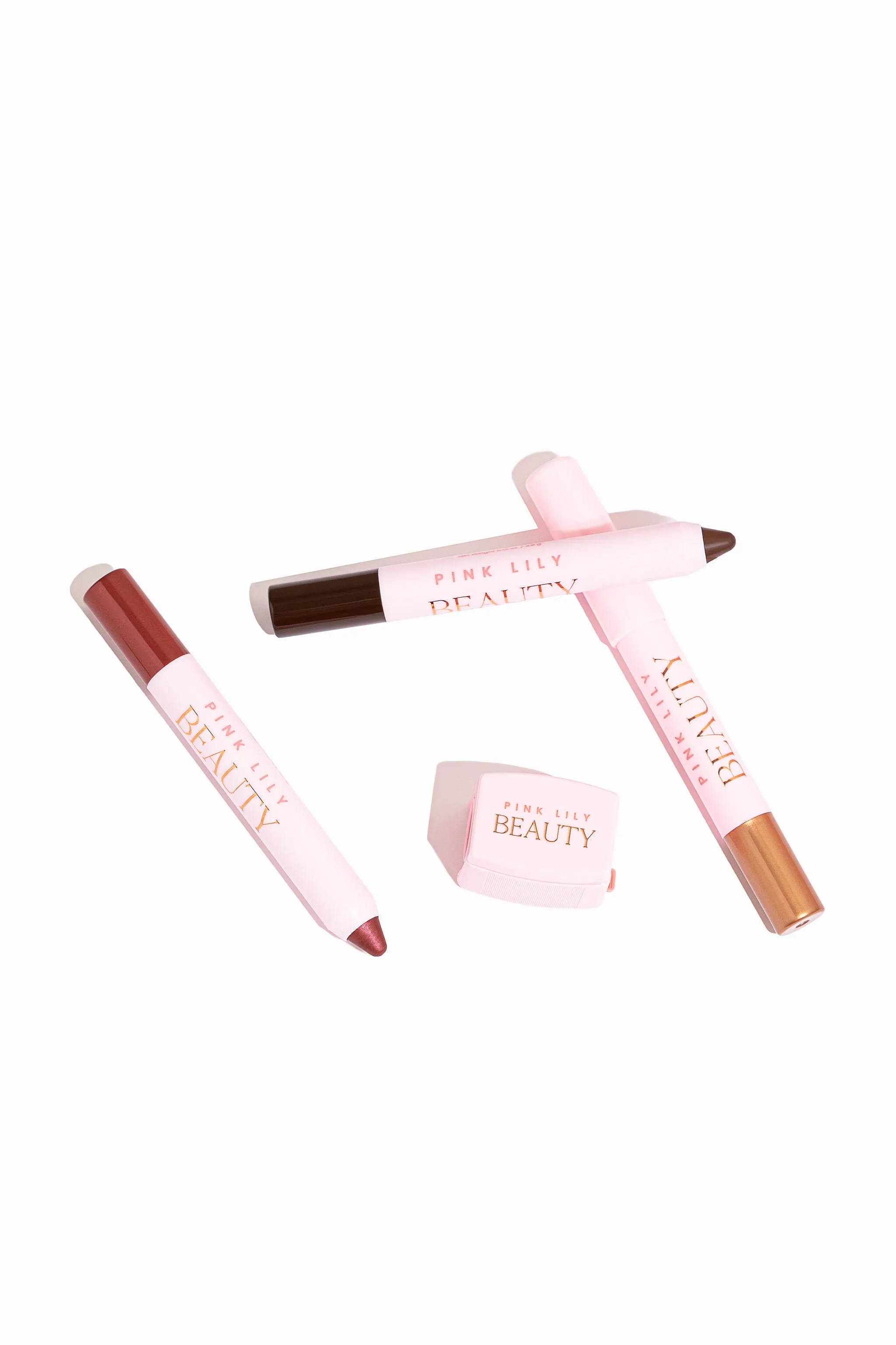 Pink Lily Beauty Eye Want It All Multi Eyeshadow and Eyeliner - Copper Rose FINAL SALE FINAL SALE