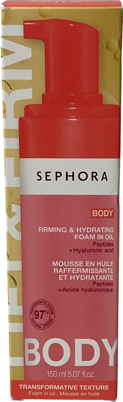 sephora Lift & Firm Hydrating Body Oil Foam 150ml