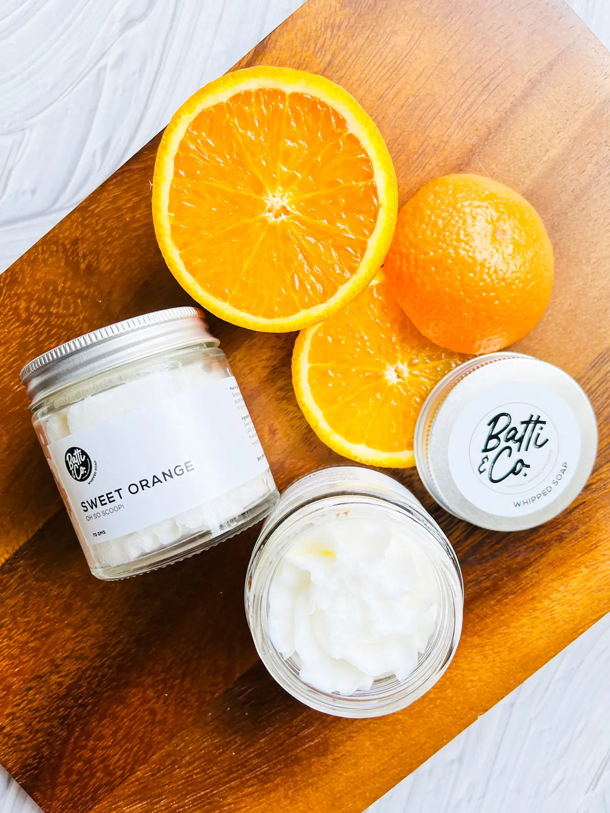 Sweet Orange Whipped Soap