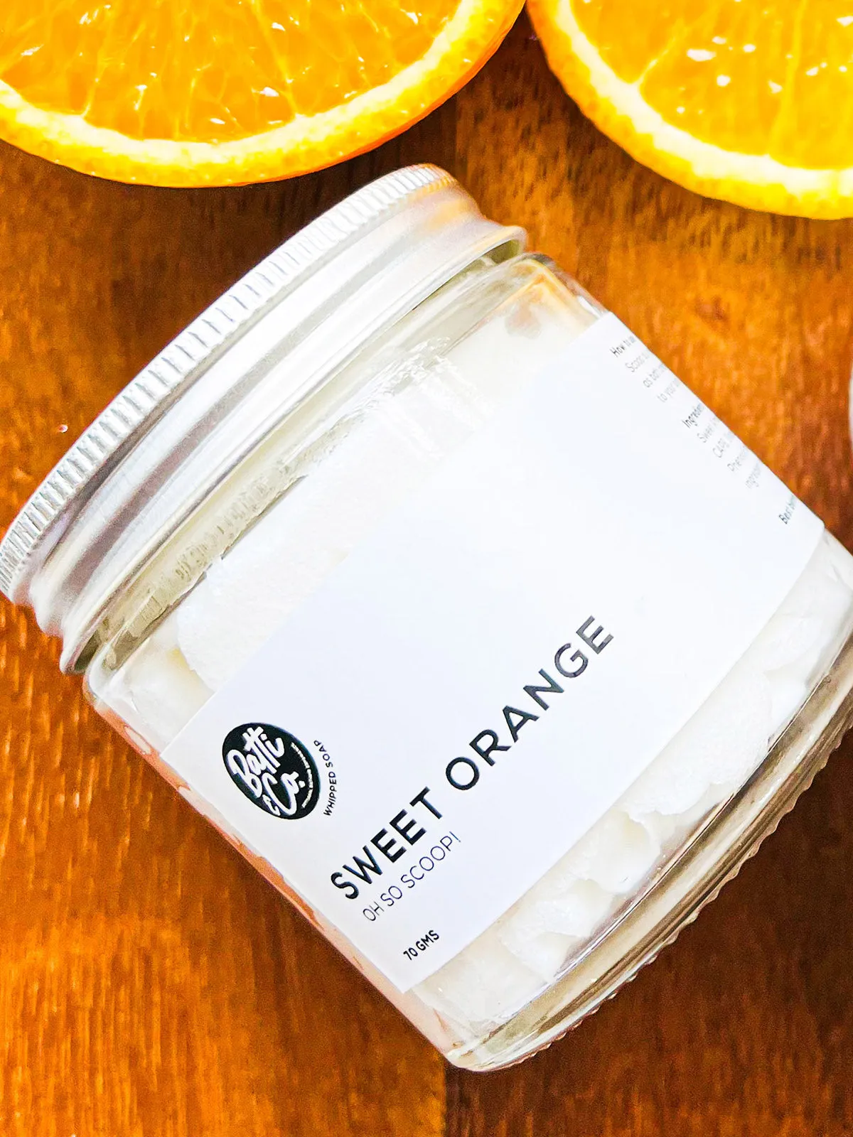 Sweet Orange Whipped Soap
