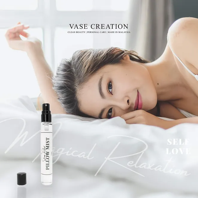 VASE CREATION Organic Stress Relief Pillow Mist 12ml