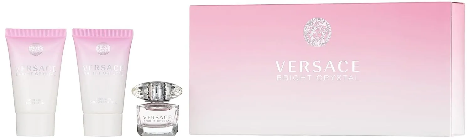 Versace Bright Crystal 3 Piece Mini Set